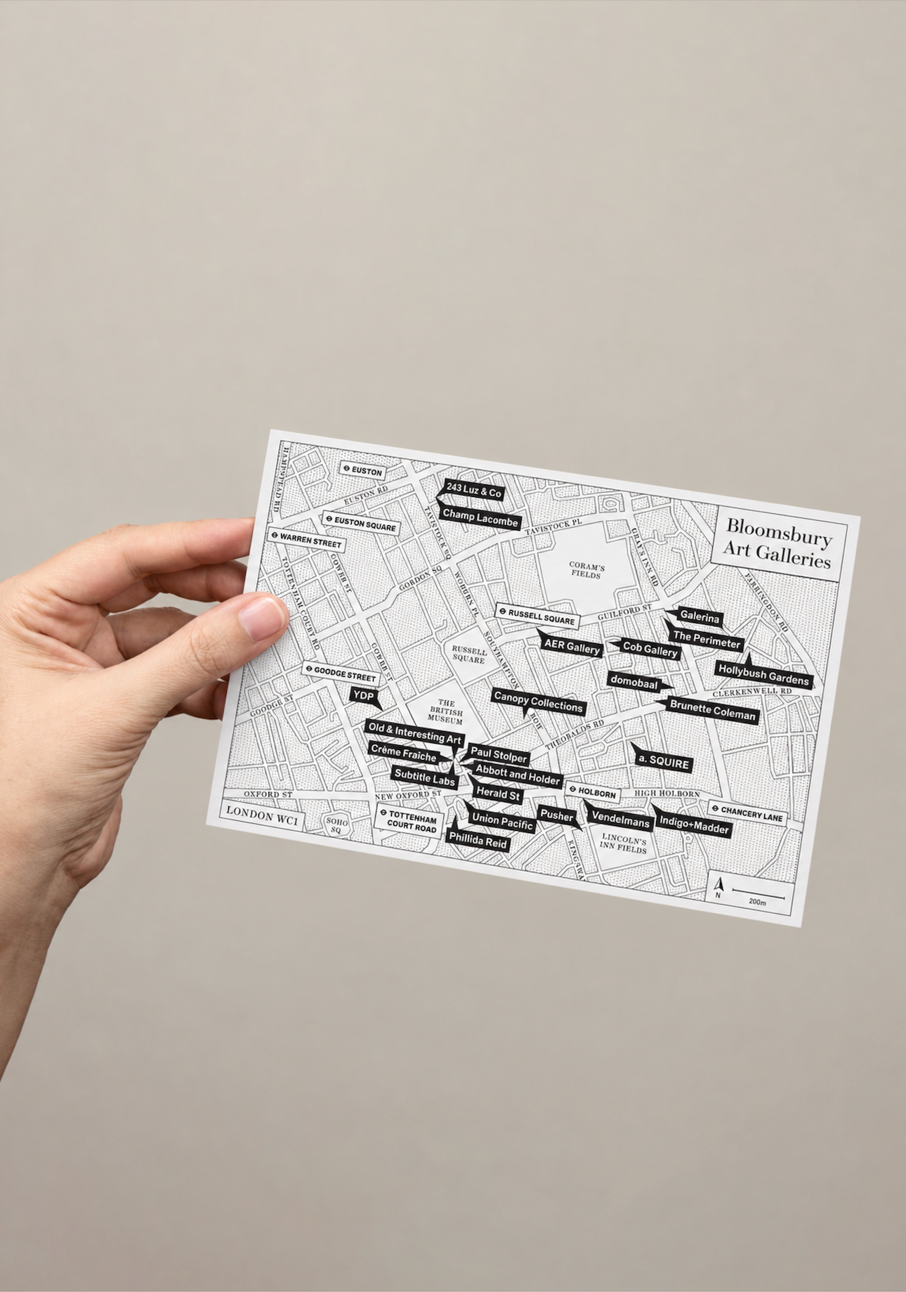 Mapping Bloomsbury