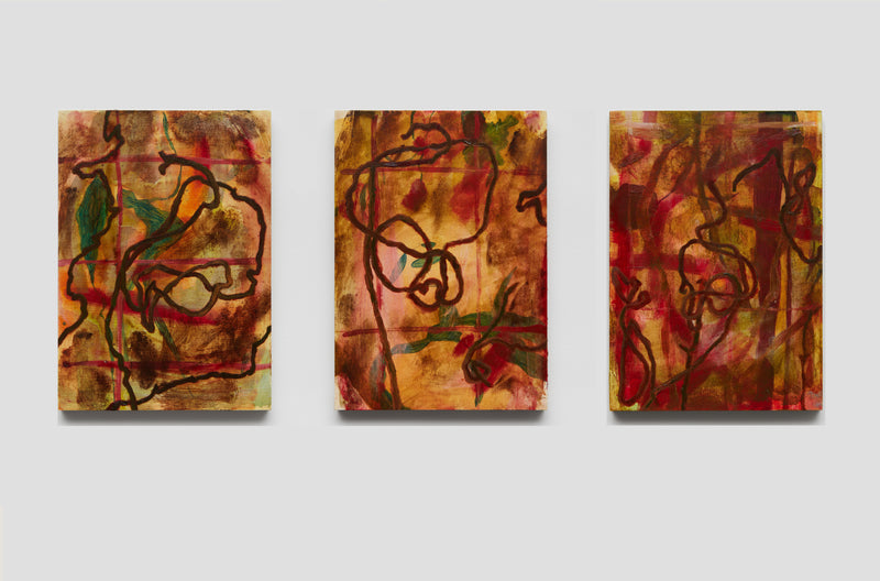 Knotted Weeds (Triptych)