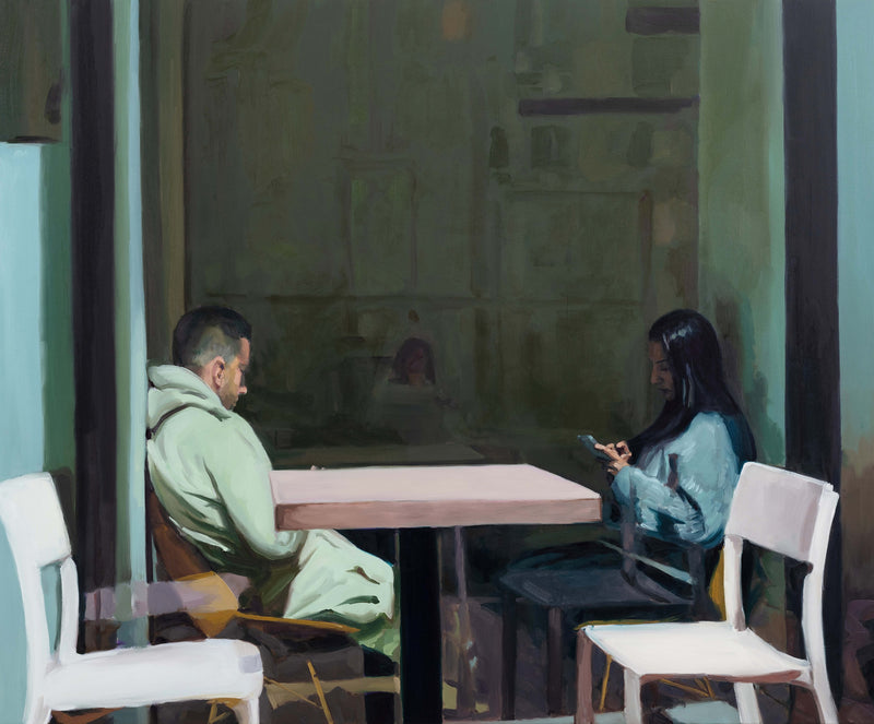 Couple in Café