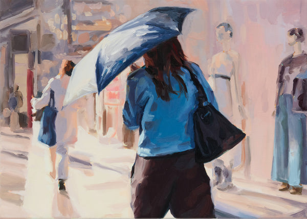 Woman with Umbrella