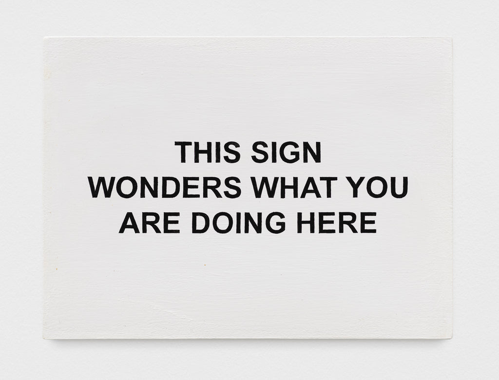 This Sign Wonders What […], Painting for Sale by Laure Prouvost ...