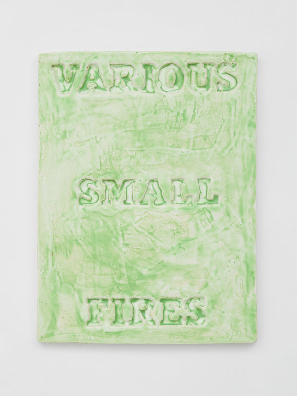 Cover Version (Various Small Fires — green)