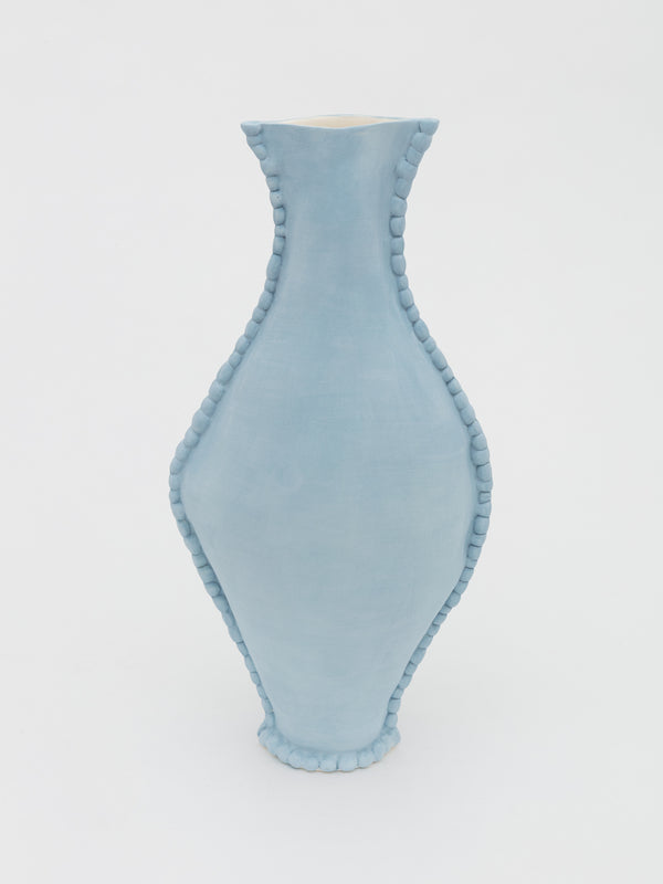 Stitched Urn (blue)