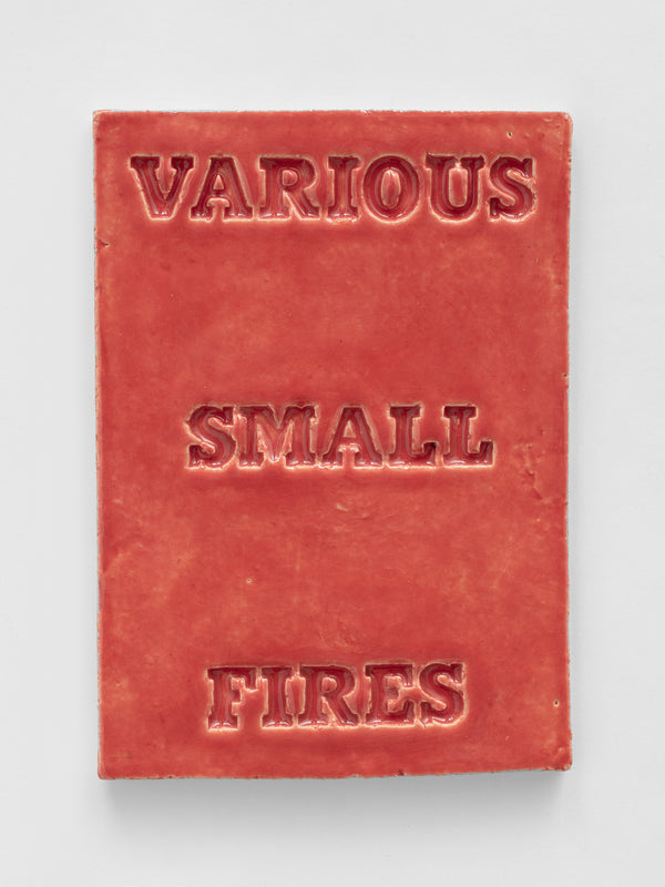 Cover Version (Various Small Fires — orange)